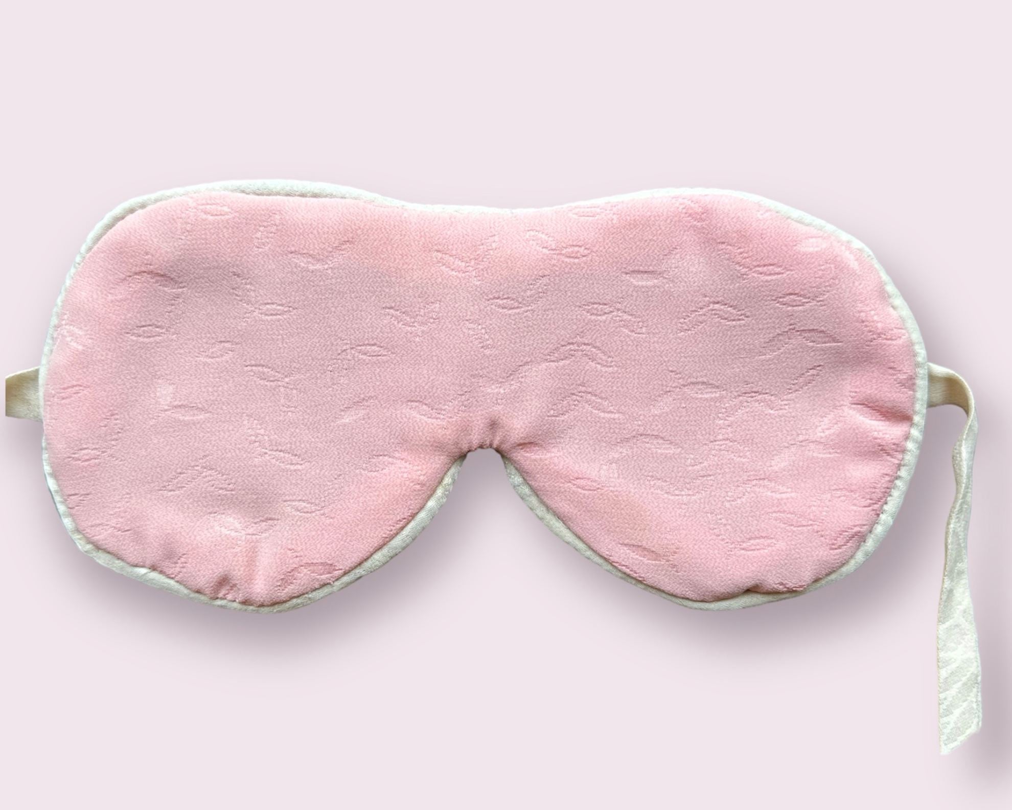 Lyserød beauty sleep silke mask
