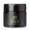 Sort dåse med SMUK skincare økologisk balm