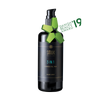 Sort flaske med SMUK skincare prisvinnende 3 in 1 cleanser og peel mask