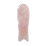 Rosakvarts gua sha beauty tool