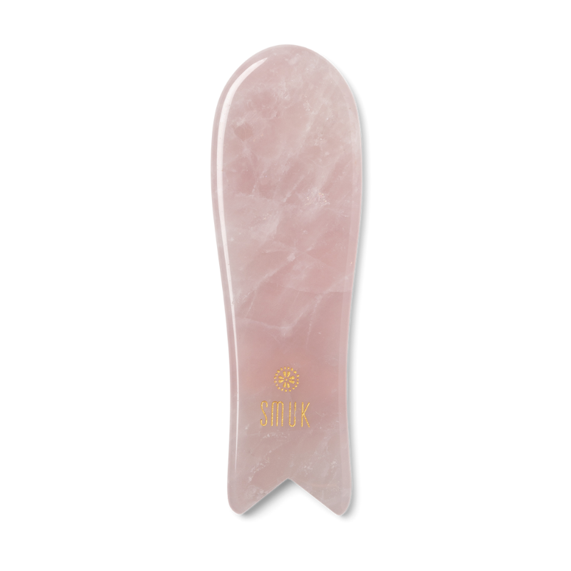 Rosakvarts gua sha beauty tool