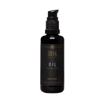 Sort flaske med SMUK skincare naturlig ansigtsolie