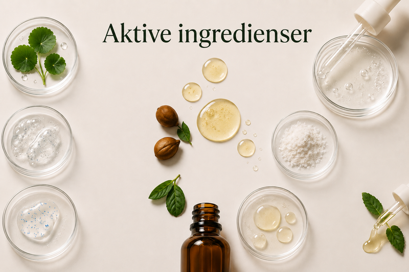 Aktive ingredienser – forstå hvad din hud faktisk arbejder med