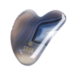 Agate gua sha - med struktur
